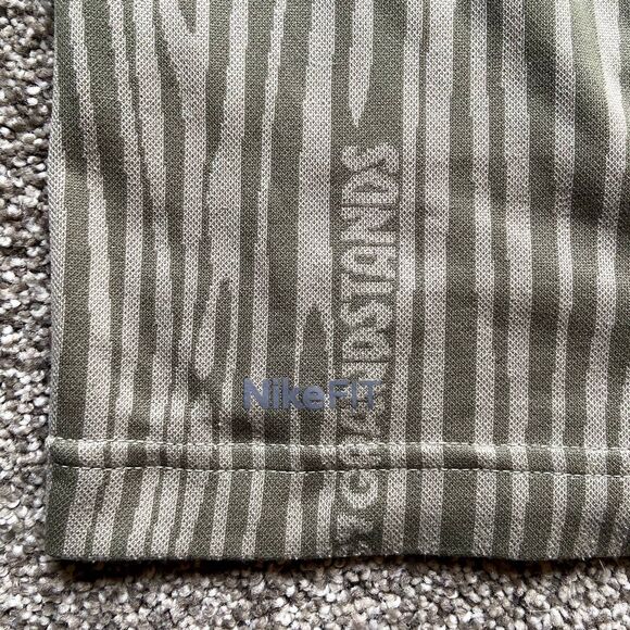 Y2K NIKE FIT DRY GREEN PINWHEEL EUGENE 2008 LONG SLEEVE QUARTER ZIP SIZE LARGE - Picture 12 of 16